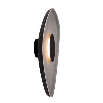 MAXLIGHT W0558 - LED zidno svetlo DEUX LED/5W/230V crna