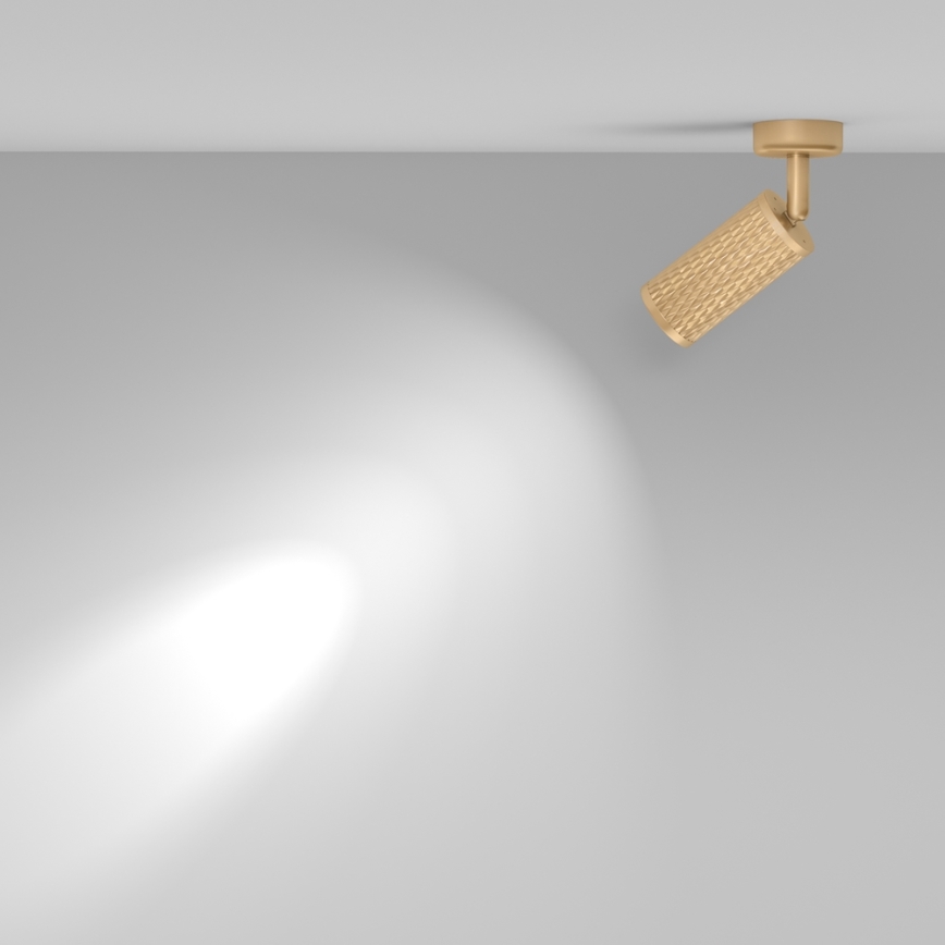 Maytoni C034CL-01G - spot lampa FOCUS 1xGU10/10W/230V zlatna