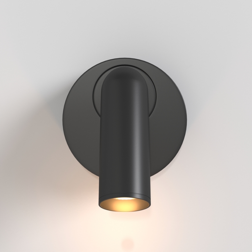 Maytoni C038WL-L3B3K - LED zidna svetiljka MIRAX LED/3W/230V 3000K crna