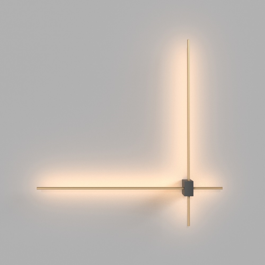 Maytoni C070WL-L12GB3K - LED zidno svetlo PARS LED/12W/230V CRI 90 crna