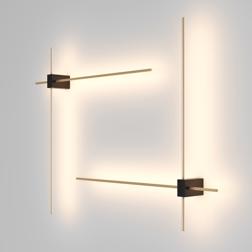 Maytoni C070WL-L12GB3K - LED zidno svetlo PARS LED/12W/230V CRI 90 crna