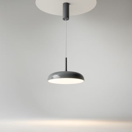Maytoni MOD189PL-L12GR3K1 - LED luster na sajli GERHARD LED/19W/230V prečnik 30 cm siva