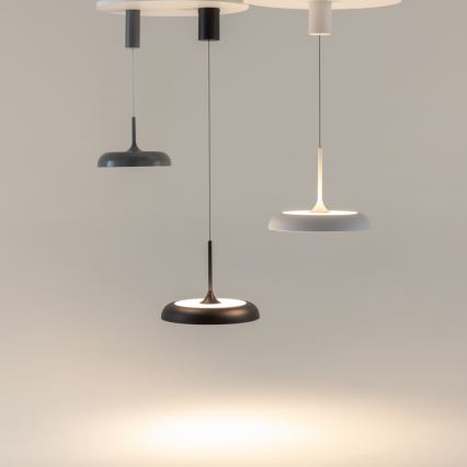 Maytoni MOD189PL-L12GR3K1 - LED luster na sajli GERHARD LED/19W/230V prečnik 30 cm siva