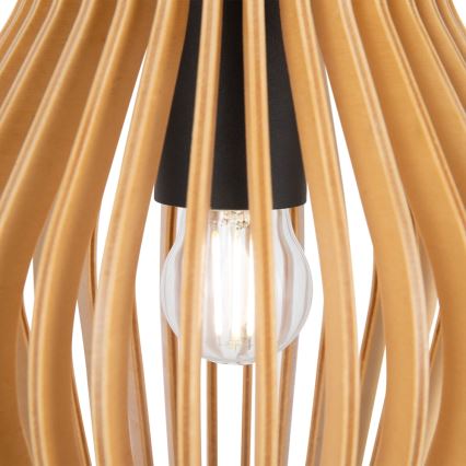 Maytoni MOD191PL-01W - Luster na sajli ROOTS 1xE27/40W/230V Ø 20 cm bež