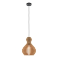 Maytoni MOD192PL-01W1 - Luster na sajli ROOTS 1xE27/40W/230V, prečnik 30 cm, bež