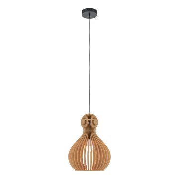 Maytoni MOD192PL-01W1 - Luster na sajli ROOTS 1xE27/40W/230V, prečnik 30 cm, bež