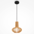 Maytoni MOD193PL-01W - Viseći luster na sajli ROOTS, 1xE27/40W/230V, prečnik 22,5 cm, bež