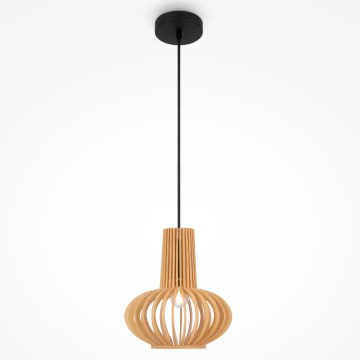 Maytoni MOD193PL-01W - Viseći luster na sajli ROOTS, 1xE27/40W/230V, prečnik 22,5 cm, bež