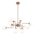 Maytoni MOD221PL-12G - Luster na štapu ERICH 12xE14/40W/230V bakarna