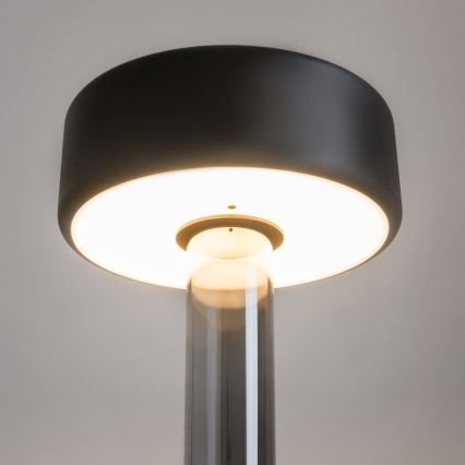 Maytoni MOD229TL-L3B3K3 - LED prigušiva punjiva prenosna stona lampa LED/3W/5V 2200-4000K 2000 mAh crna/siva