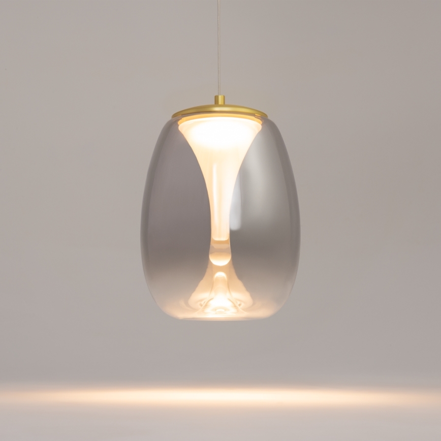 Maytoni MOD282PL-L8G3K - LED luster na sajli SPLASH LED/7W/230V 3000K zlatni