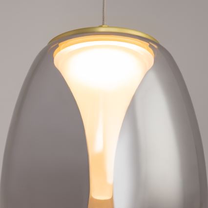 Maytoni MOD282PL-L8G3K - LED luster na sajli SPLASH LED/7W/230V 3000K zlatni