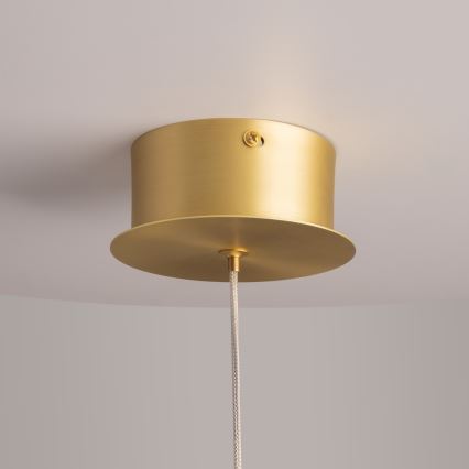 Maytoni MOD282PL-L8G3K - LED luster na sajli SPLASH LED/7W/230V 3000K zlatni