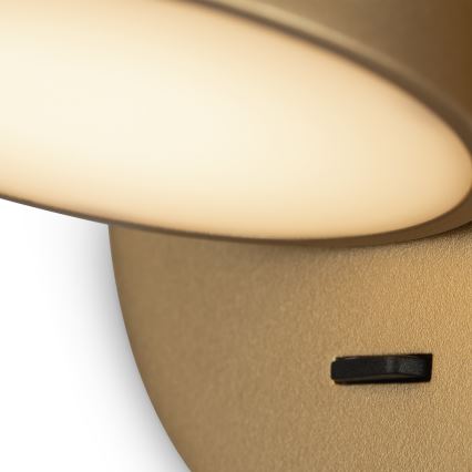 Maytoni MOD421WL-L6BS3K - LED zidna svetiljka PIXEL LED/7W/230V 3000K zlatna