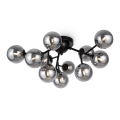Maytoni MOD545CL-12B - Stropno svetlo DALLAS 12xG9/28W/230V crno/dimljeno
