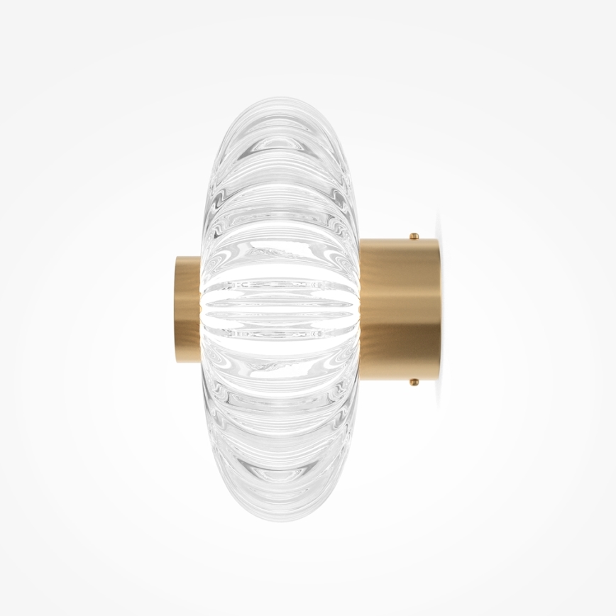 Maytoni MOD555WL-L3G3K - LED zidna lampa AMULET LED/3W/230V 3000K zlatna
