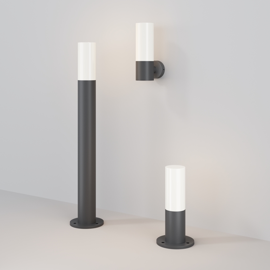 Maytoni O418FL-01GR1 - Spoljašnja lampa WILLIS 1xE27/60W/230V 80 cm IP54 antracit