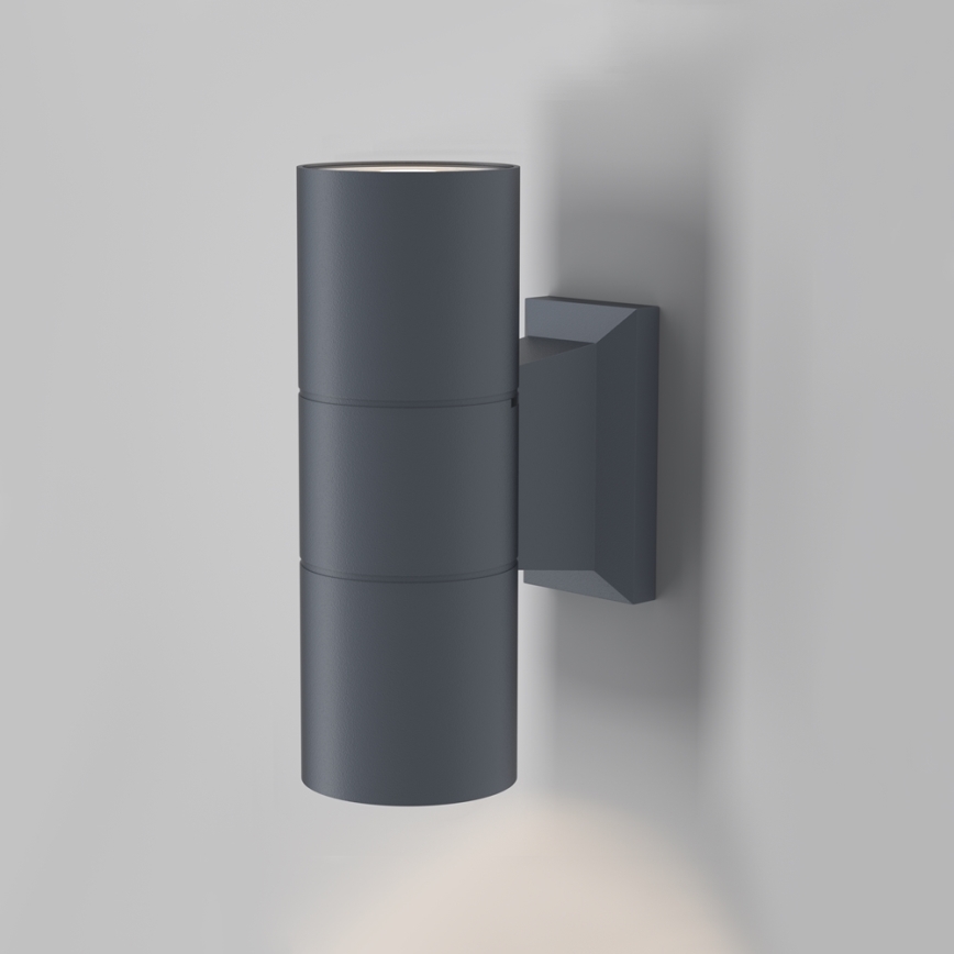 Maytoni O574WL-02GR - spoljno zidno svetlo BOWERY 2xGU10/50W/230V IP54 antracit