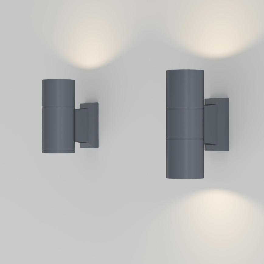 Maytoni O574WL-02GR - spoljno zidno svetlo BOWERY 2xGU10/50W/230V IP54 antracit