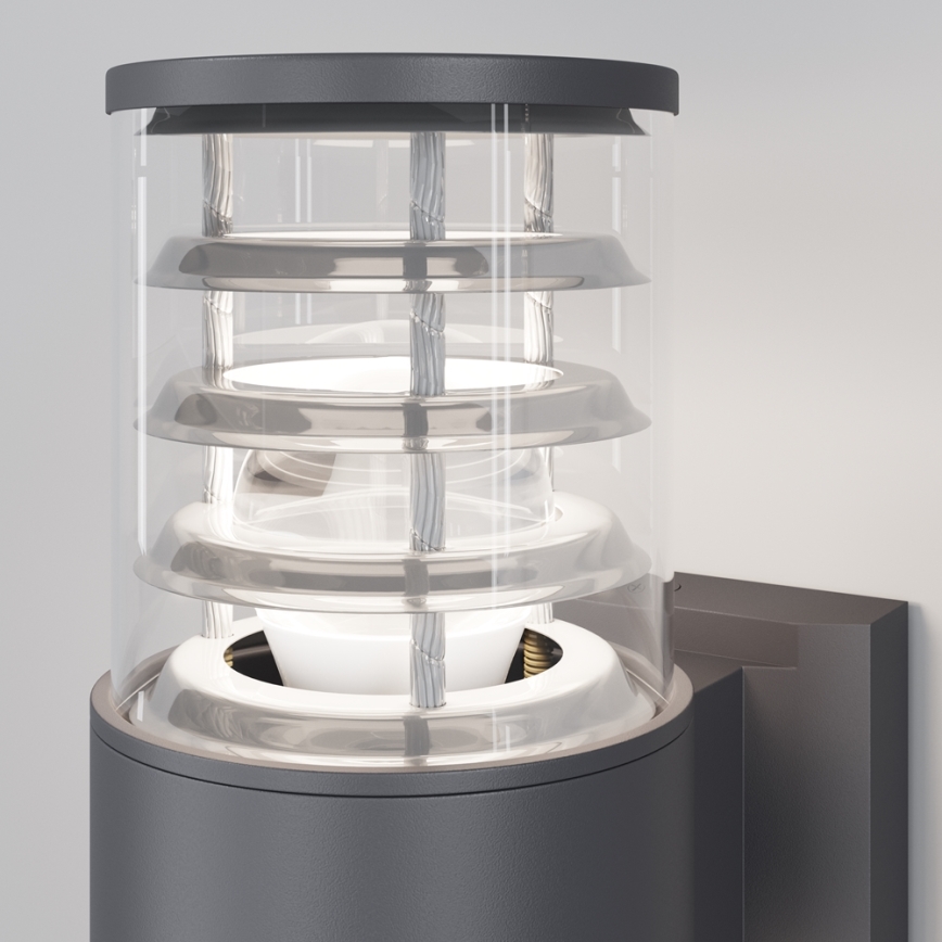 Maytoni O576WL-02GR - Spoljno zidno svetlo BRONX 2xE27/60W/230V IP54 antracit