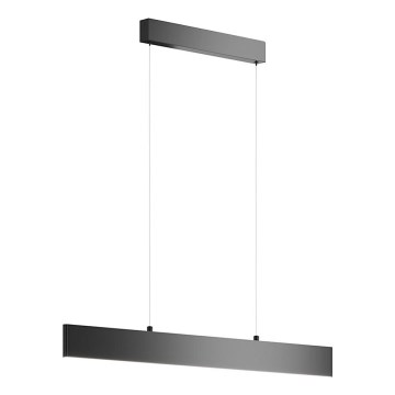 Maytoni P010PL-L23B4K - LED luster na sajli STEP LED/23W/230V 4000K 91 cm crna