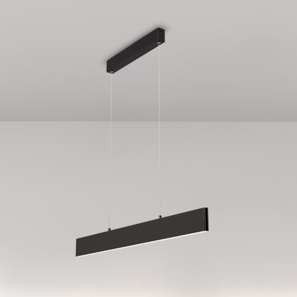 Maytoni P010PL-L23B4K - LED luster na sajli STEP LED/23W/230V 4000K 91 cm crna