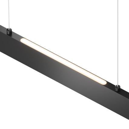 Maytoni P010PL-L30B4K - LED luster na sajli STEP LED/30W/230V 4000K 118,5 cm crna
