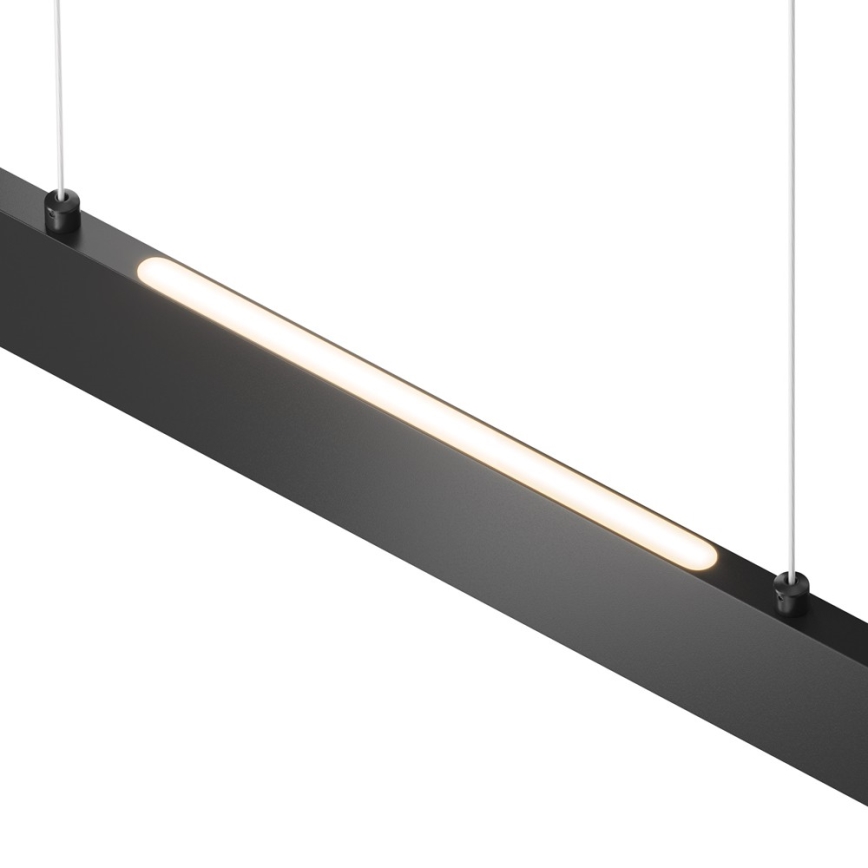 Maytoni P010PL-L30B4K - LED luster na sajli STEP LED/30W/230V 4000K 118,5 cm crna