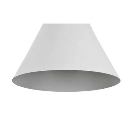 Maytoni P359-PL-01-W - Luster na sajli BICONES 1xE27/60W/230V prečnik 22 cm bela/bež