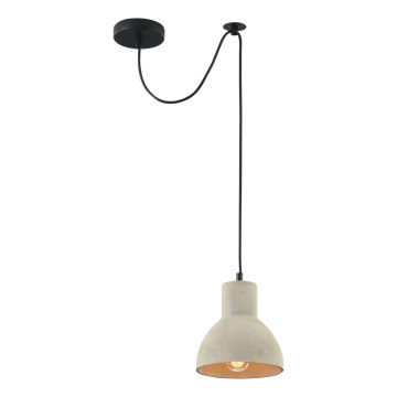 Maytoni T434-PL-01-GR - Luster na sajli BRONI 1xE27/60W/230V, Ø 16 cm, siva