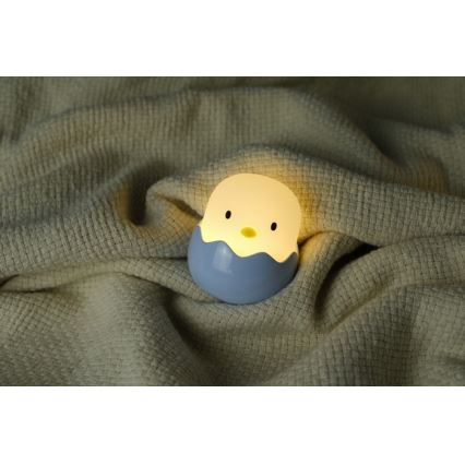 MegaLight - RGB LED prigušiva punjiva dečija dodirna lampa EGGY EGG LED/5V