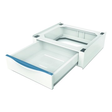 Meliconi 656112 - Adapter za slaganje veš-mašine i sušilice sa izvlačivim fiokom zapremine 28 l, bela