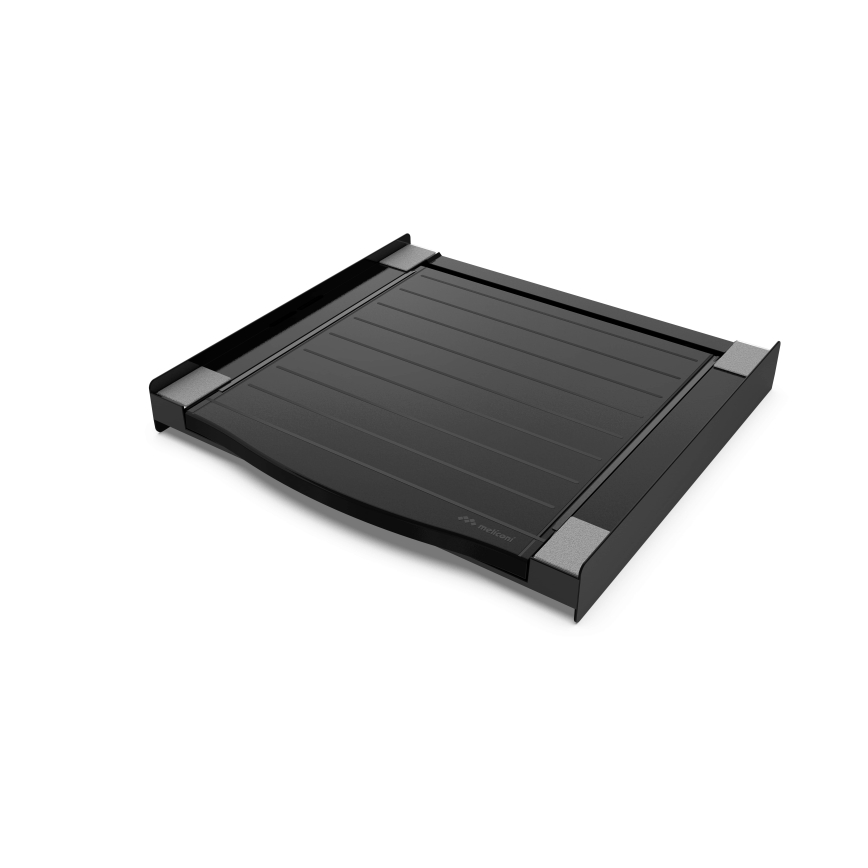 Meliconi 656136 - Postolje za veš mašinu i sušilicu sa izvlačnom fiokom, 60 cm, crno