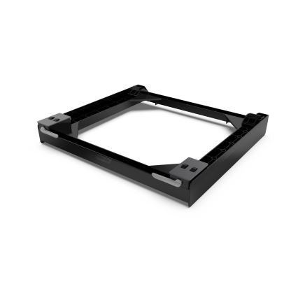 Meliconi 656168 - Antivibraciona podloga za veš mašinu sa izvlačnim točkićima 47 cm crna