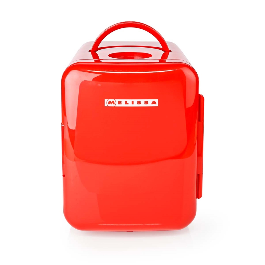 Melissa - Prenosni mini frižider 48W/12/230V crveni