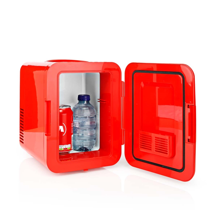 Melissa - Prenosni mini frižider 48W/12/230V crveni