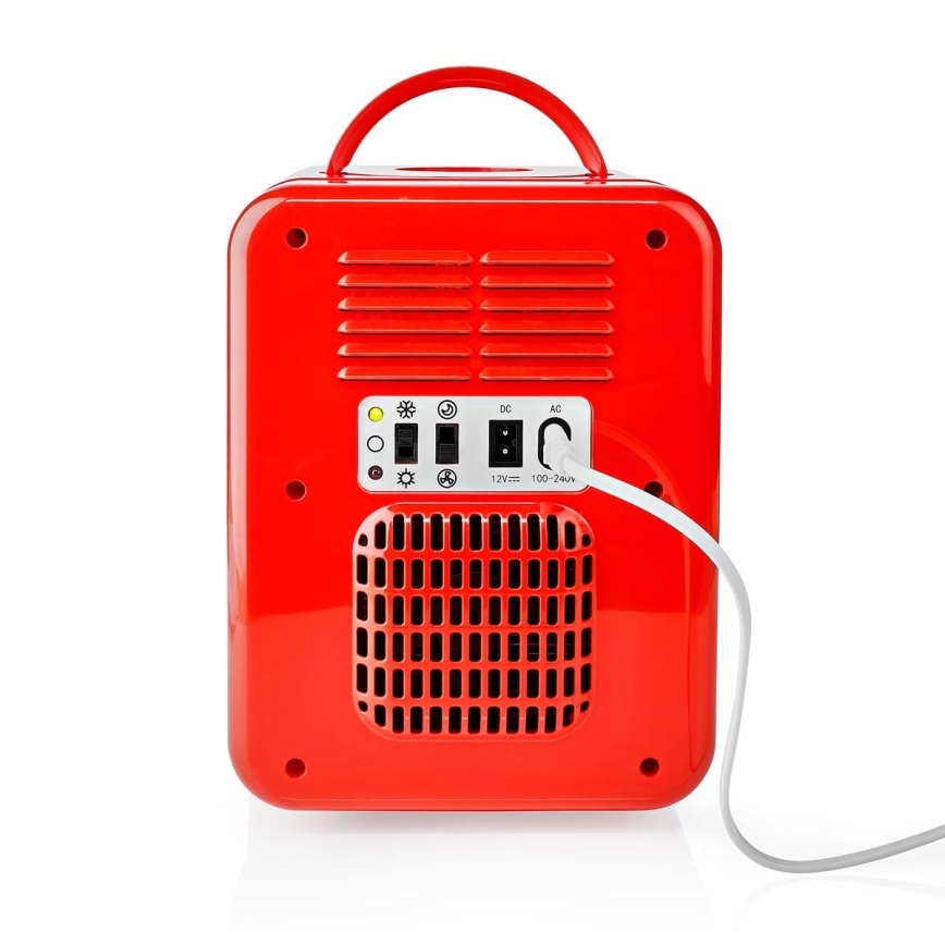 Melissa - Prenosni mini frižider 48W/12/230V crveni