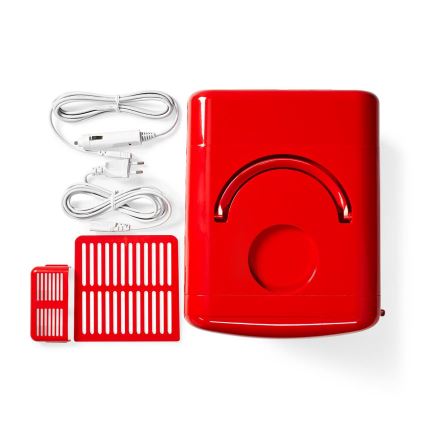 Melissa - Prenosni mini frižider 48W/12/230V crveni