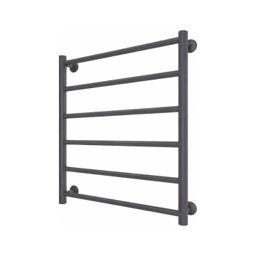 Merdevinski radijator za kupatilo INOX FLAT 122W/230V 57x53 cm inox/antracit