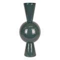 Metalna vaza 60x25 cm zelena