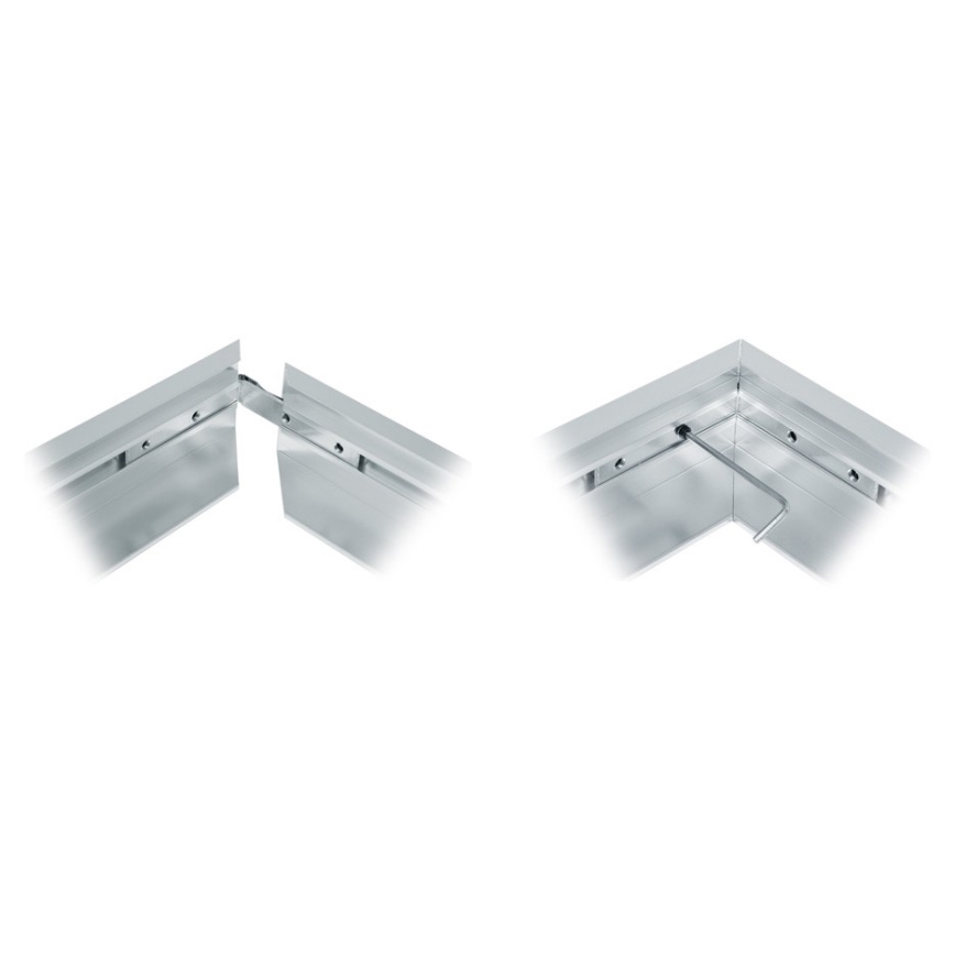 Metalni okvir za ugradnju LED panela ZEUS 595x595mm