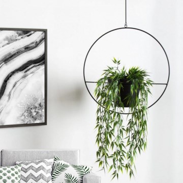 Metalni viseći držač za saksiju, 25 cm