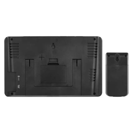 Meteo stanica sa LCD displejom GoSmart 230V/3xAAA + 2×AAA Wi-Fi Tuya crna