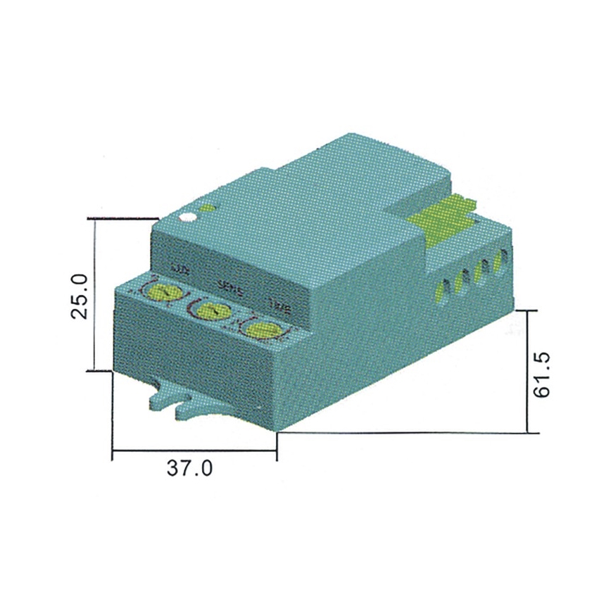 Mikrotalasni senzor pokreta MW B 360° 1200W/230V, beo