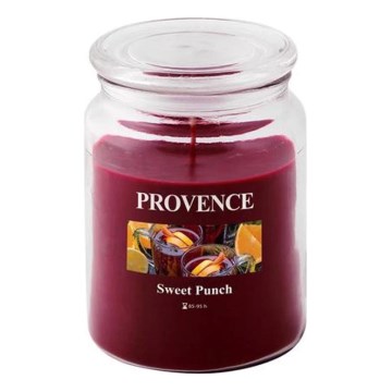 Mirisna sveća SWEET PUNCH, 510 g, 85–95 sati.