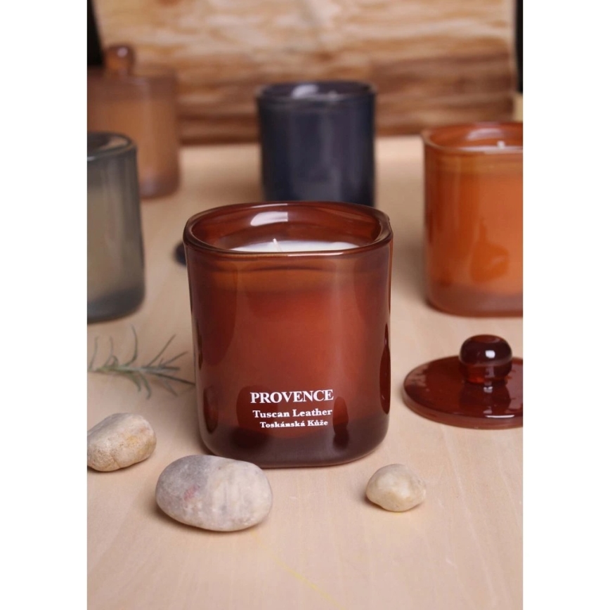 Mirisna sveća TUSCAN LEATHER 180g 25 sati