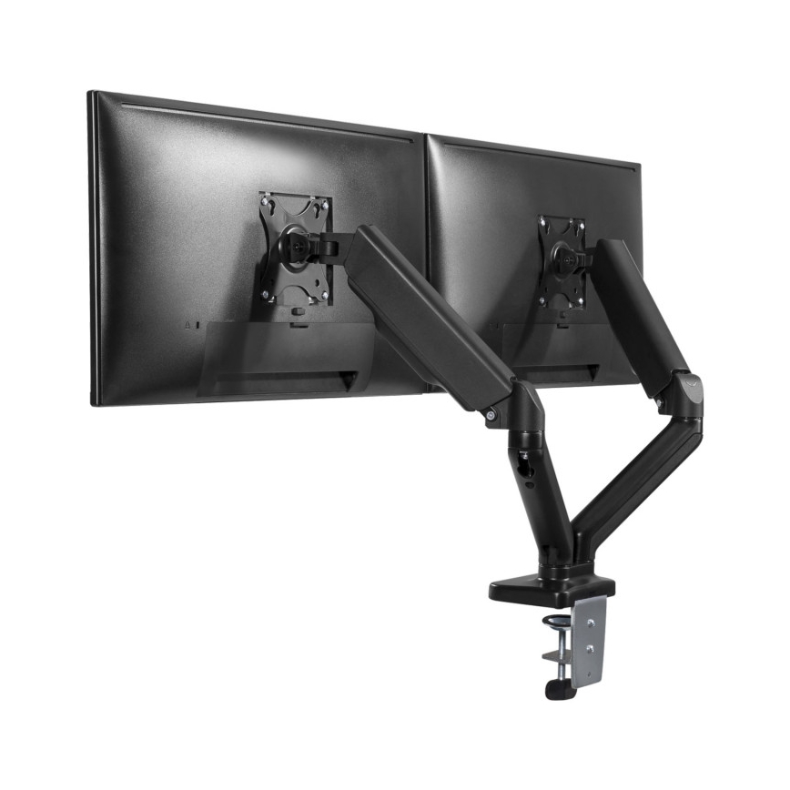 MK FLORIA MKF-21DP113S2 - Podesivi nosač za dva 32 monitora, crni