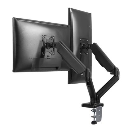 MK FLORIA MKF-21DP113S2 - Podesivi nosač za dva 32 monitora, crni