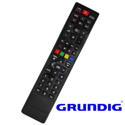 MK FLORIA Superior RC UNI TV Grundig - Rezervni daljinski upravljač za TV marke Grundig 2xAAA