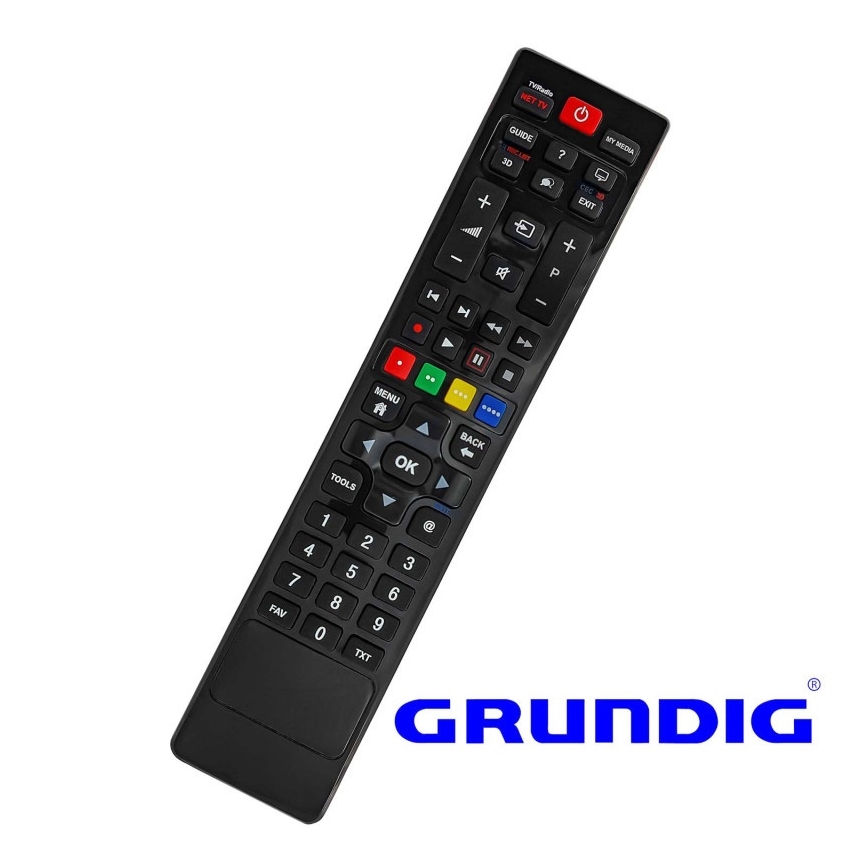 MK FLORIA Superior RC UNI TV Grundig - Rezervni daljinski upravljač za TV marke Grundig 2xAAA